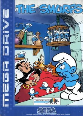 Smurfs, The (Europe) (En,Fr,De,Es,It) (Rev A) box cover front